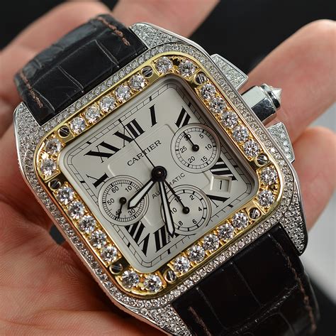 cartier watch diamond price